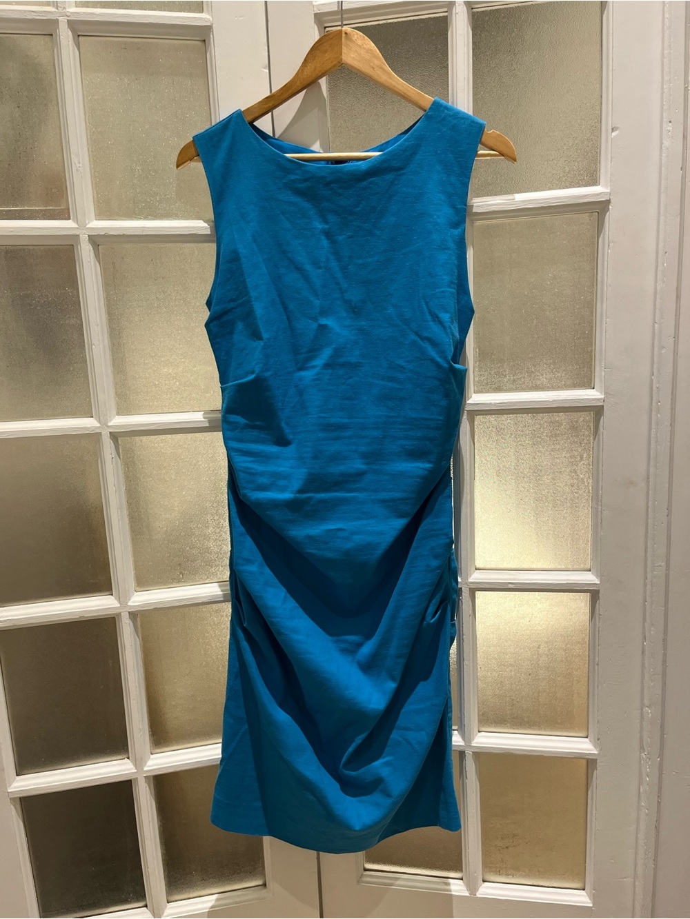 Nicole Miller Sleek Teal Sheath Dress - Women's Blue Dress